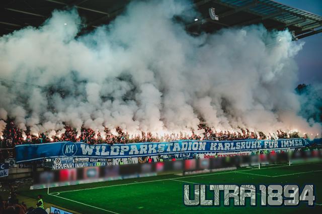 Karlsruhe zündet nach dem Spiel gegen Ingolstadt