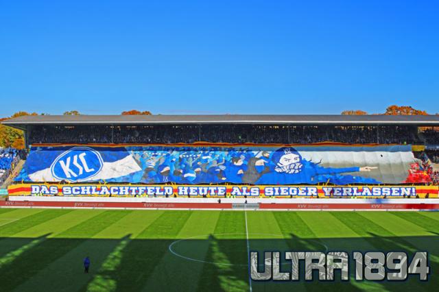 Karlsruhe Choreo gegen Stuttgart