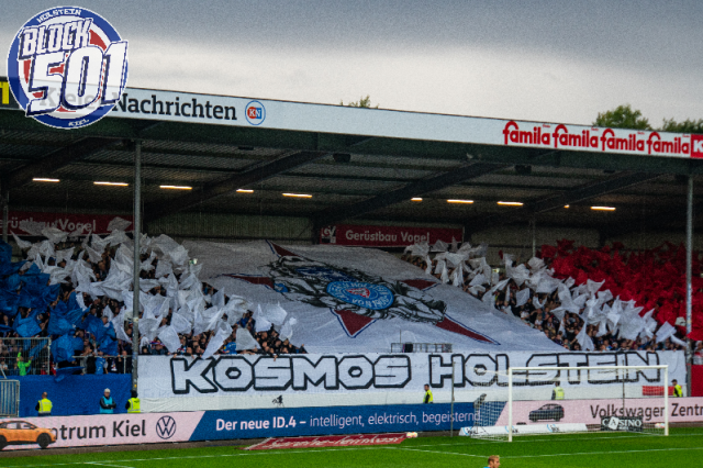 Kiel Choreo gegen Hamburg
