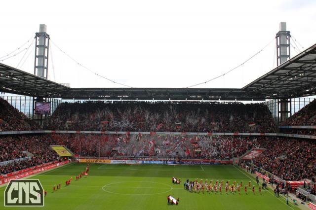 Köln Choreo gegen Aalen