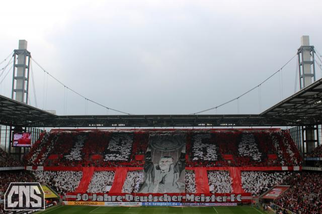 Köln Choreo gegen Bielefeld