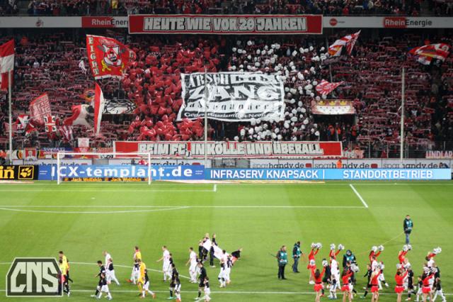 Köln Choreo gegen Duisburg