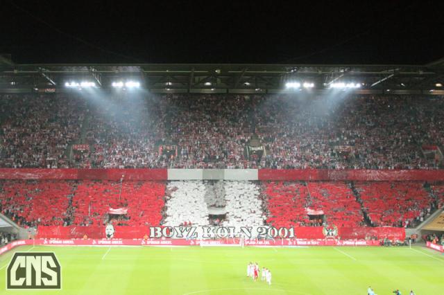 Köln Choreo gegen Freiburg