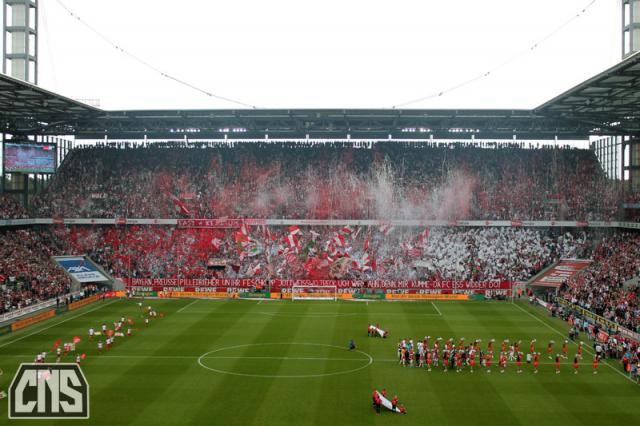 Köln Choreo gegen Hamburg
