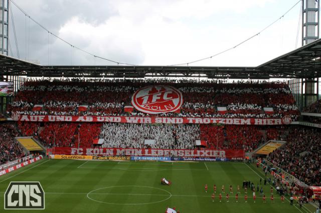 Köln Choreo gegen Hertha
