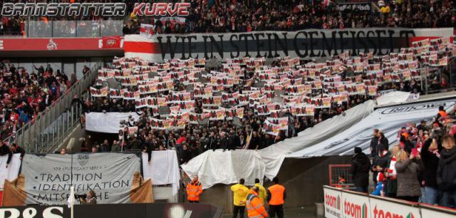 VfB Choreo in Köln