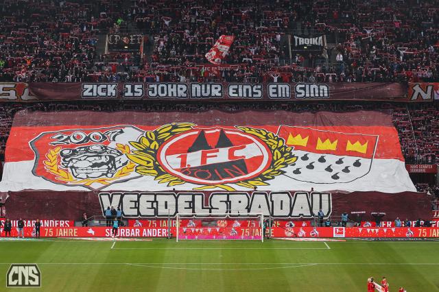 Köln Choreo gegen Frankfurt