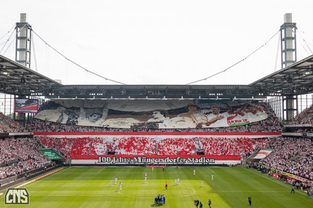 Köln Choreo zu 100 Jahre Müngersdorfer Stadion