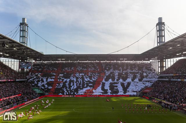 Köln Choreo gegen Leverkusen