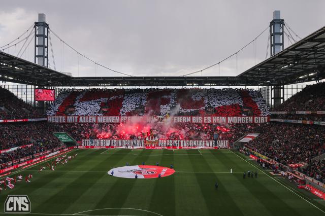 Köln Choreo gegen Mainz