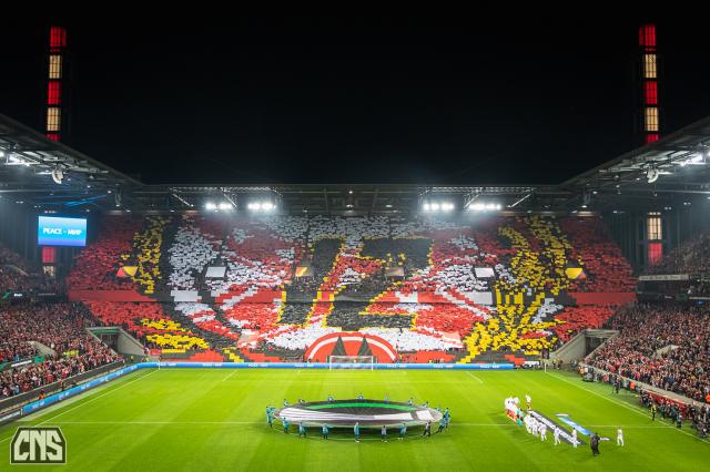 Köln Choreo gegen Nizza