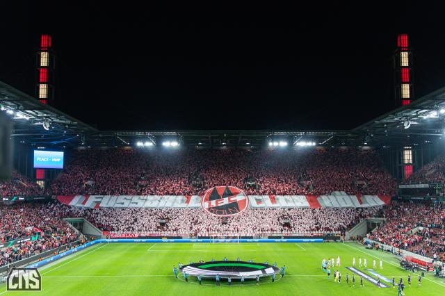 Köln Choreo gegen Slovacko 