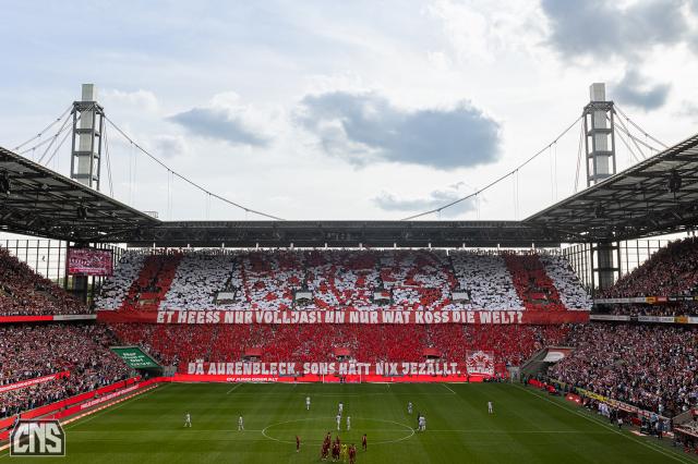 Köln Choreo gegen Stuttgart