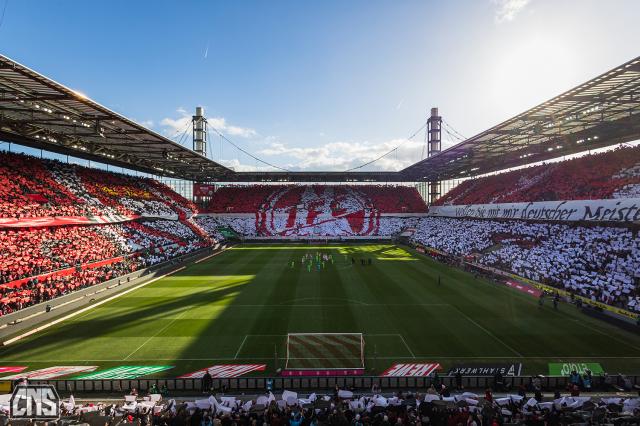Köln Choreo gegen Wolfsburg