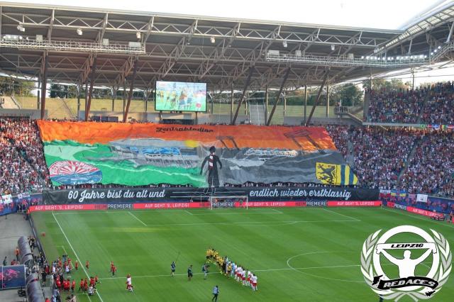 RB Choreo gegen Dortmund
