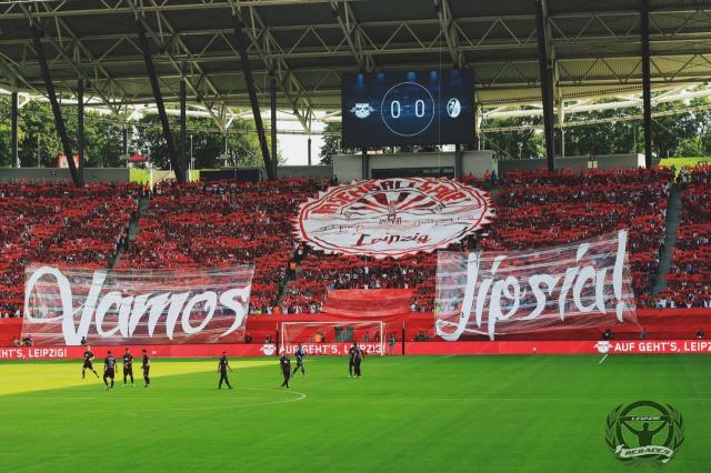 RB Choreo gegen Freiburg