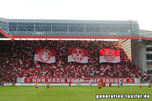 Kaiserslautern Choreo gegen Braunschweig