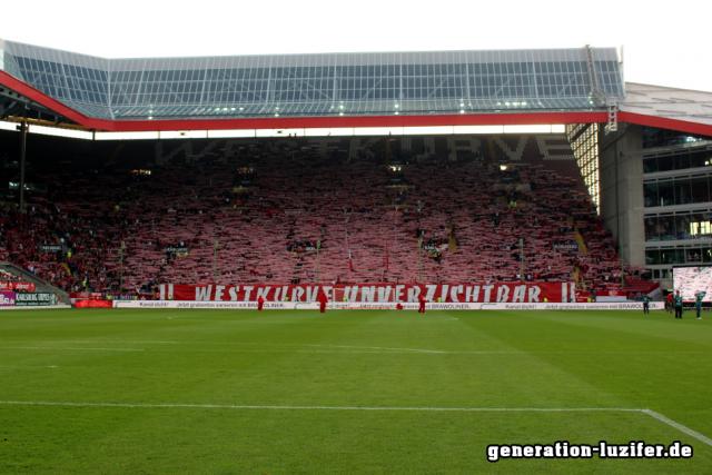Kaiserslautern Choreo gegen Fürth