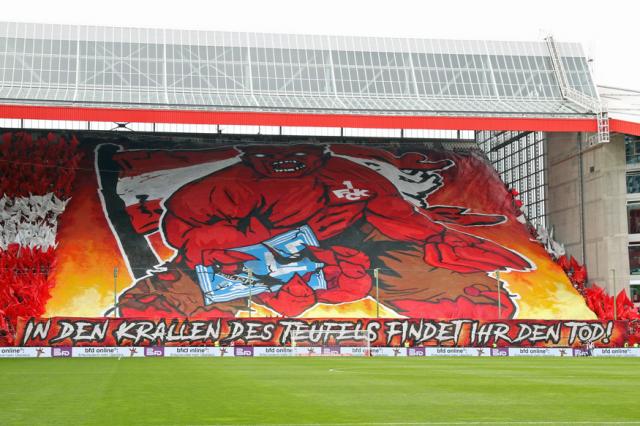 Kaiserslautern Choreo gegen Mannheim