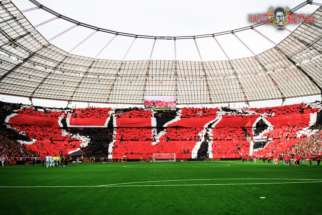 Leverkusen Choreo gegen Köln