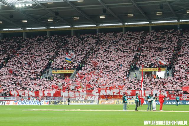 Mainz Choreo gegen Bayern