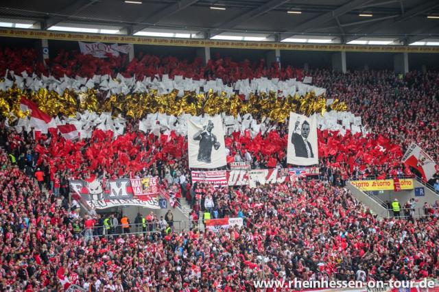 Mainz Choreo gegen Berlin