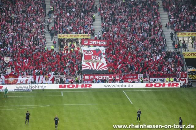 Mainz Choreo gegen Berlin