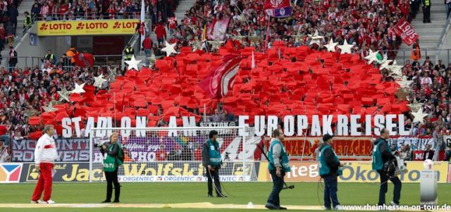 Mainz Choreo gegen Düsseldorf
