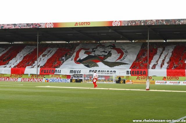 Mainz Choreo gegen Frankfurt