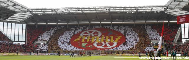 Mainz Choreo gegen Frankfurt