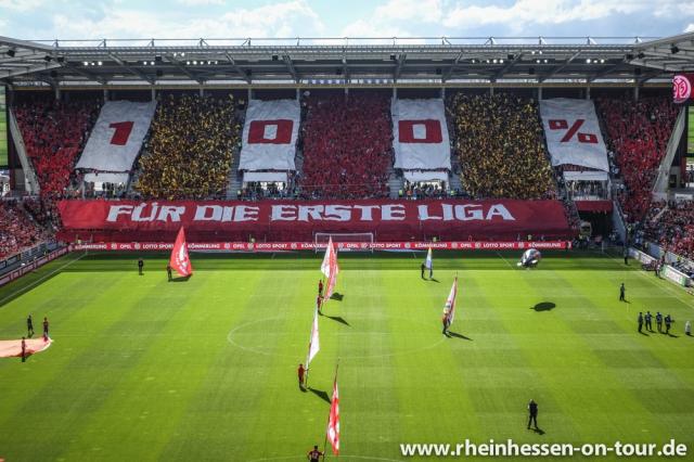 Mainz Choreo gegen Frankfurt