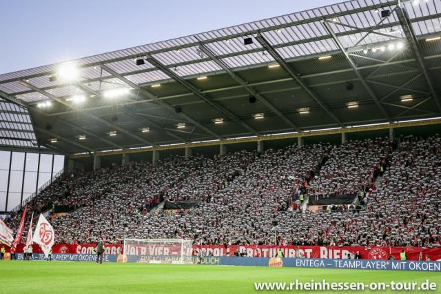 Mainz Choreo gegen Freiburg