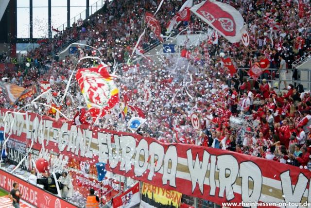 Mainz Choreo gegen Gaz Metan Median