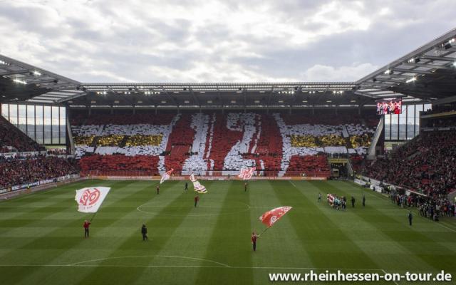 Mainz Choreo gegen Gladbach