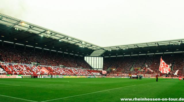 Mainz Choreo gegen Hamburg