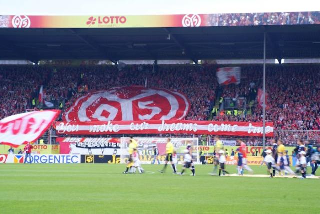 Mainz Choreo gegen Hoffenheim