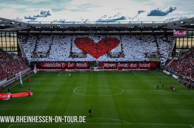 Mainz Choreo gegen Ingolstadt