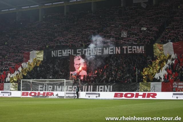 Mainz Choreo gegen Köln