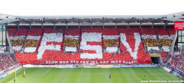 Mainz Choreo gegen Leverkusen