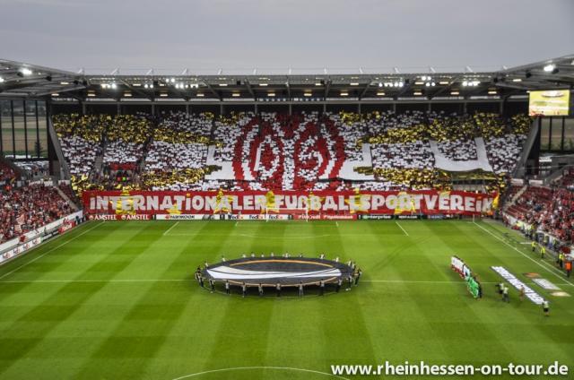 Mainz Choreo gegen St. Etienne