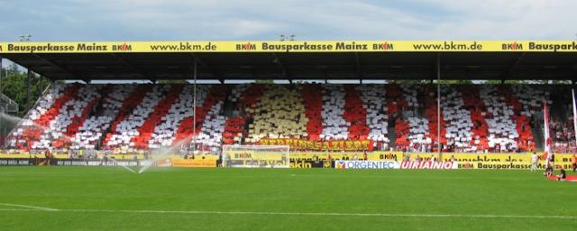Mainz Choreo gegen Stuttgart