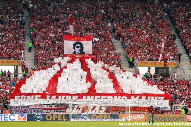Mainz Choreo gegen Stuttgart