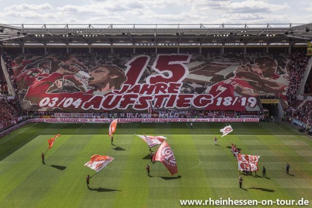 Mainz Choreo gegen Stuttgart