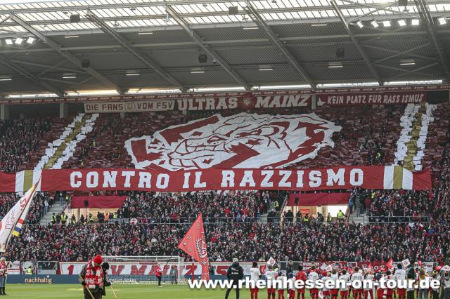 Mainz Choreo gegen Freiburg