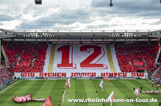 Mainz Choreo gegen Köln