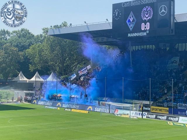 Duisburg Pyro in Mannheim