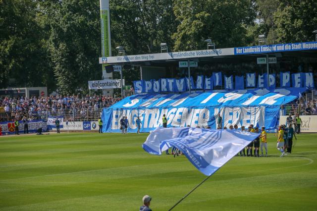 Meppen Choreo gegen Jena