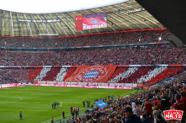 Bayern Choreo gegen Köln