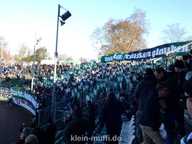 Preußen Münster Choreo gegen Mannheim
