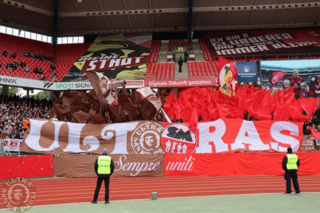 St. Pauli Choreo in Nürnberg